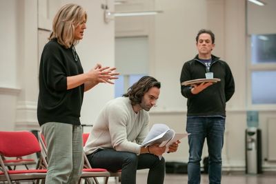 Mazz Murray, Ramin Karimloo and Jeremy Secomb Photo