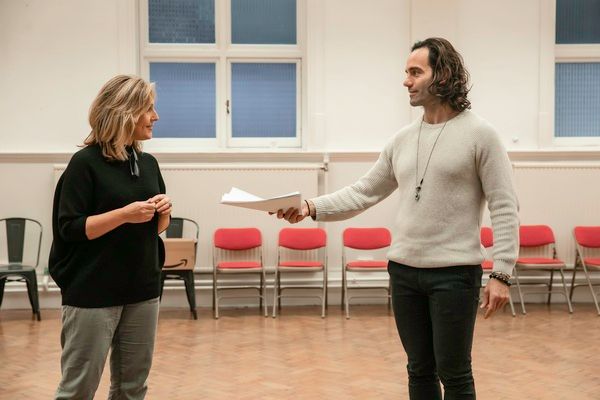 Mazz Murray and Ramin Karimloo Photo