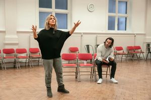 Mazz Murray and Ramin Karimloo Photo