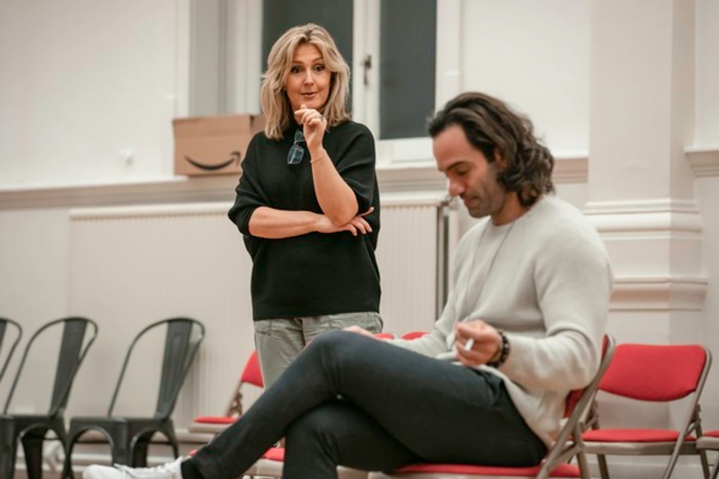Photos: See Ramin Karimloo & Mazz Murray in Rehearsals for SUNSET BOULEVARD  Image
