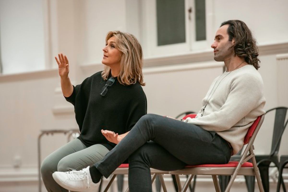 Mazz Murray and Ramin Karimloo at 