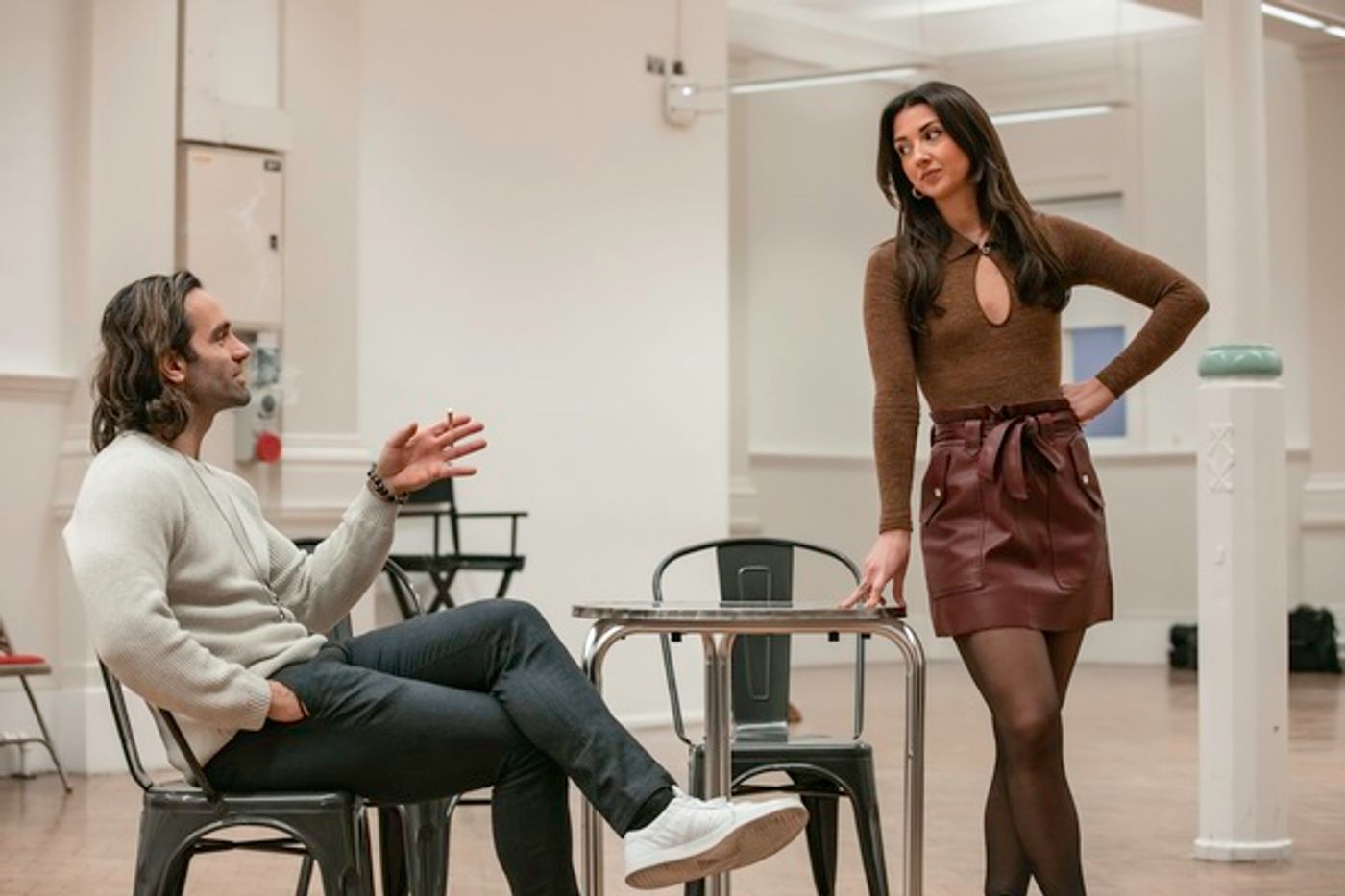 Photos: See Ramin Karimloo & Mazz Murray in Rehearsals for SUNSET BOULEVARD  Image