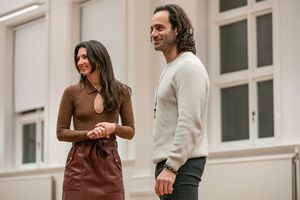 Zizi Strallen and Ramin Karimloo Photo