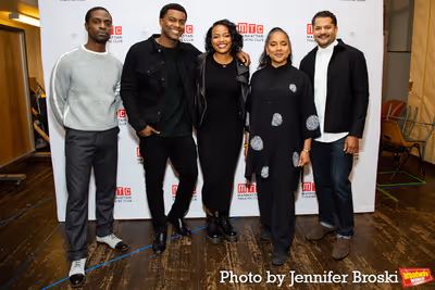 Adesola Osakalumi, Joshua Boone, Chanté Adams, Phylicia Rashad, Brandon J. Dirden Photo