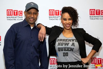 Ruben Santiago-Hudson, Dominique Morisseau Photo