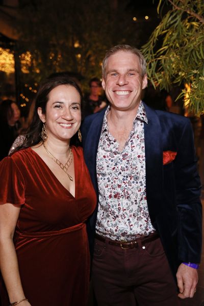 From left, Center Theatre Group Managing Director/CEO Meghan Pressman and Josh Clappe Photo