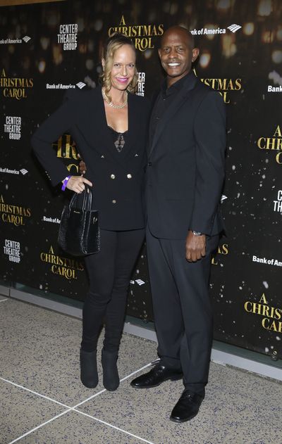 From left, South LA Cafe Community Foundation Founders Celia Ward-Wallace and Joe War Photo