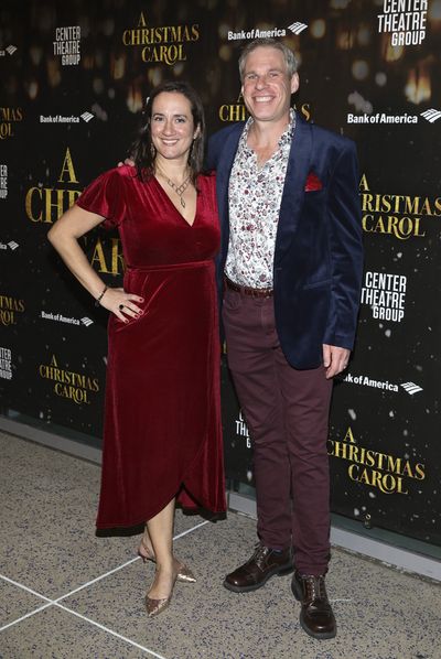 From left, Center Theatre Group Managing Director/CEO Meghan Pressman and Josh Clappe Photo