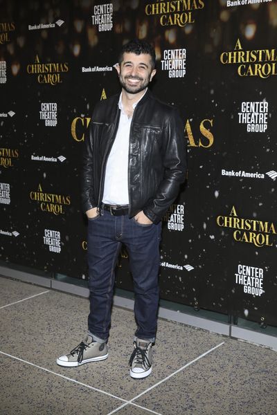 Behzad Dabu arrives for the opening night performance of ?A Christmas Carol? at Cente Photo