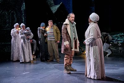 The Company of Book of Dust, John Light and Wendy Mae Brown Photo