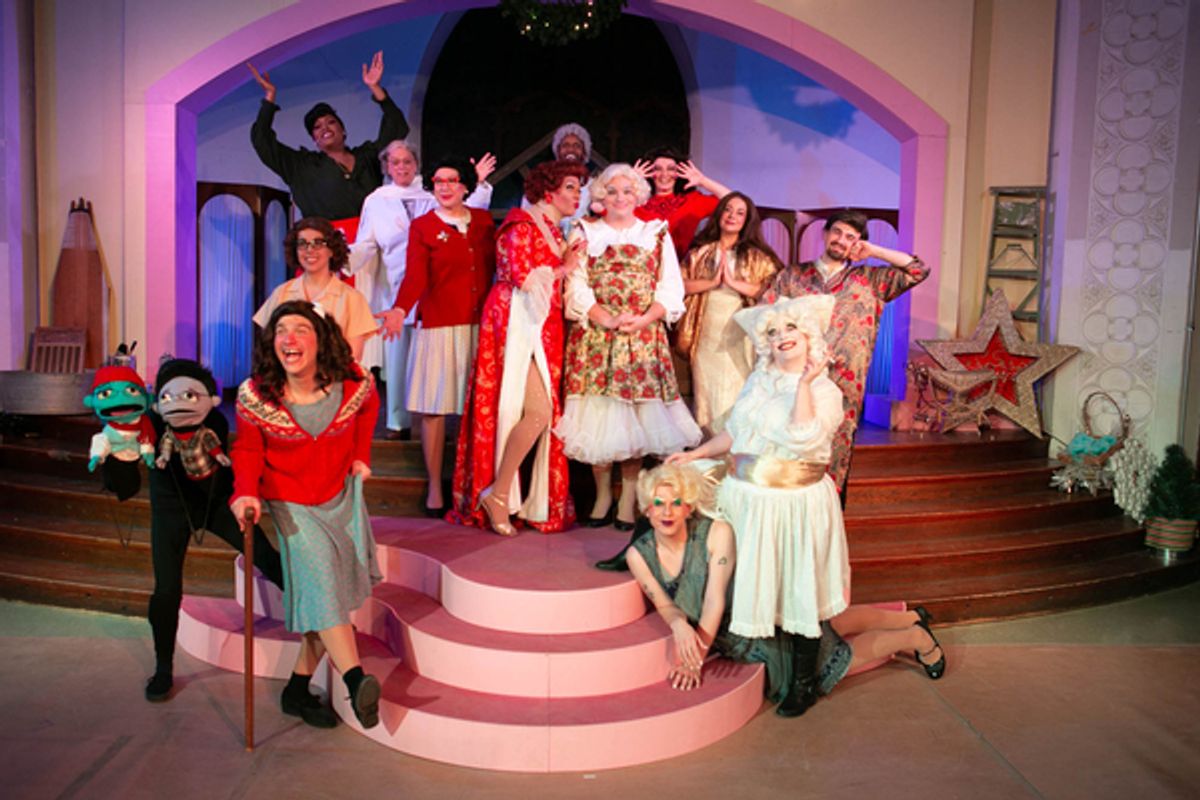 The cast of Hell in a Handbag Productions’ holiday favorite Christmas Dearest. at Photos: Hell in a Handbag Presents CHRISTMAS DEAREST