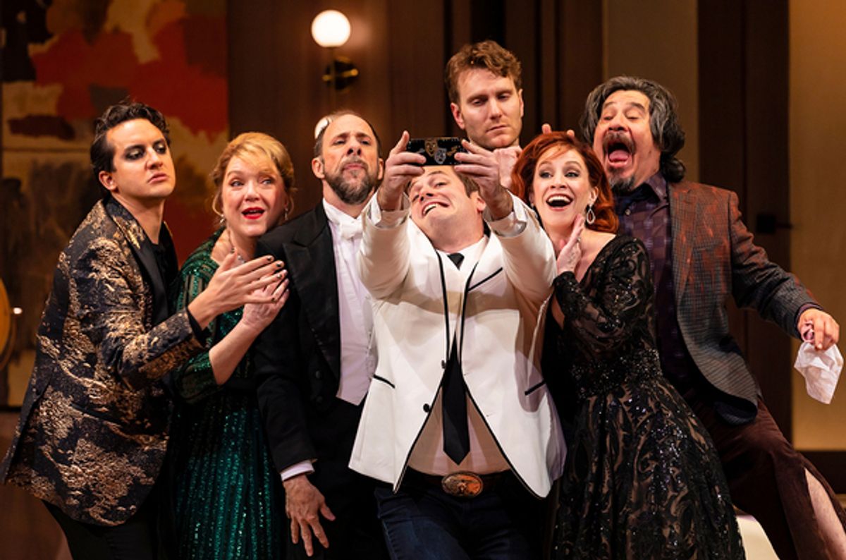 Greg Cuellar, Kristine Nielsen, Mark Junek, Patrick Richwood, Doug Harris, Lindsay Nicole Chambers, and Triney Sandoval  at 