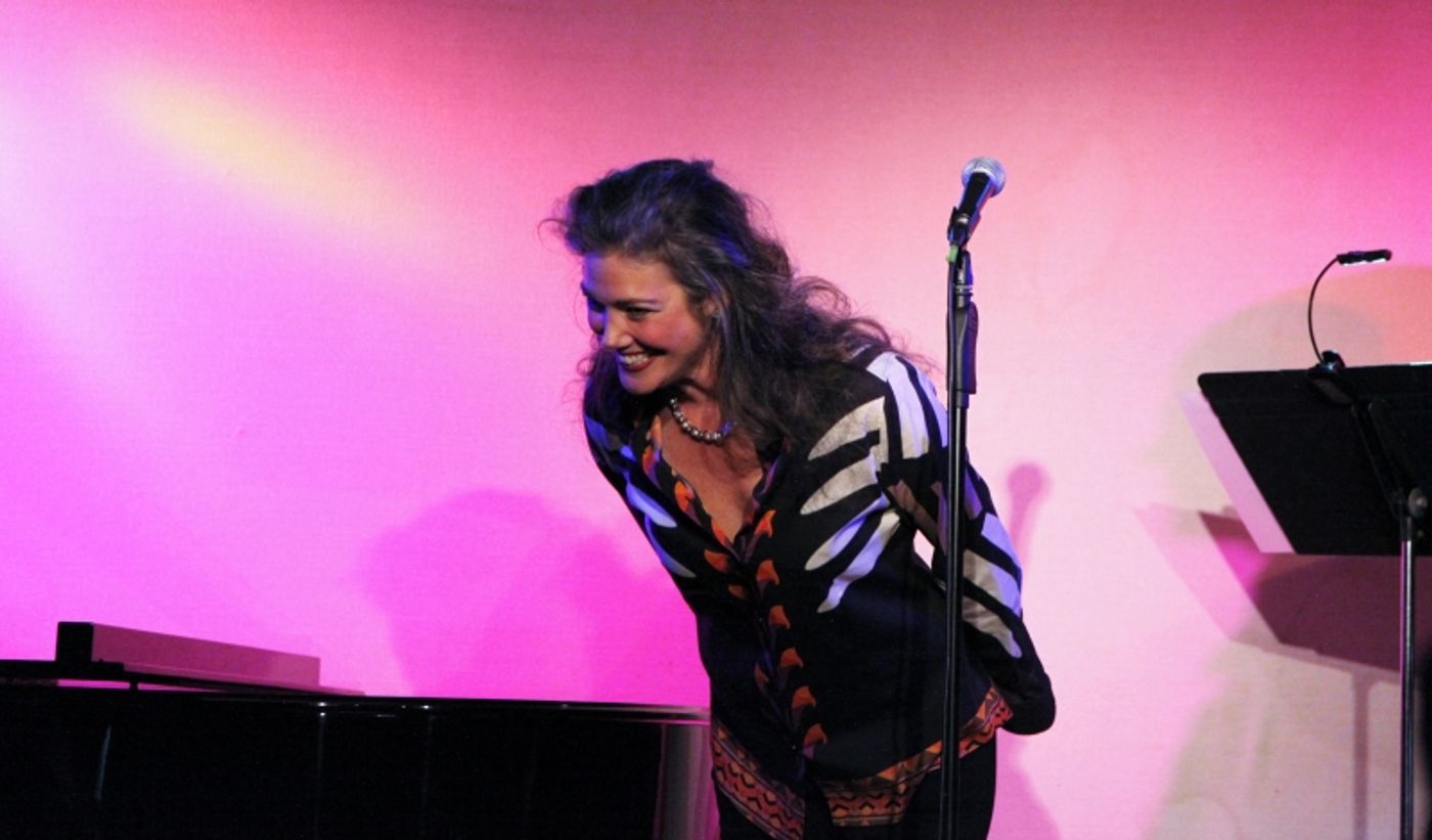 Review: With A WOMAN'S PREROGATIVE at Don't Tell Mama, Marnie Klar Looks At Years of Groovy Women... Including Herself Review: With A WOMAN'S PREROGATIVE at Don't Tell Mama, Marnie Klar Looks At Years of Groovy Women... Including Herself Image