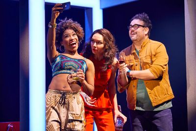 Rashidra Scott, Katrina Lenk and Greg Hildreth Photo