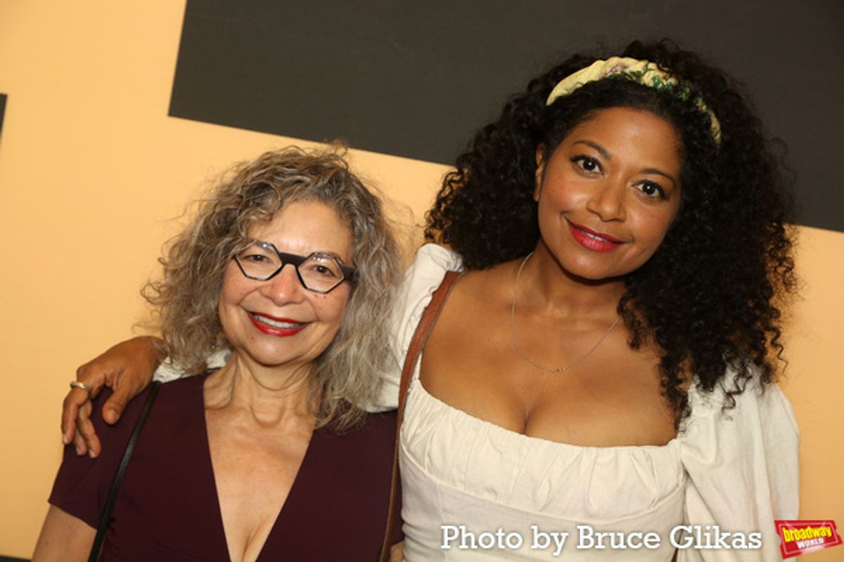 Rebecca Naomi Jones and mom Susan at 