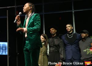 Jeremy O. Harris and the company Photo