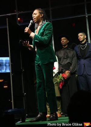 Jeremy O. Harris and the company Photo