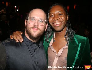 Producer Greg Nobile and Playwright Jeremy O. Harris @ BroadwayWorld Producer Greg Nobile and Playwright Jeremy O. Harris Photo