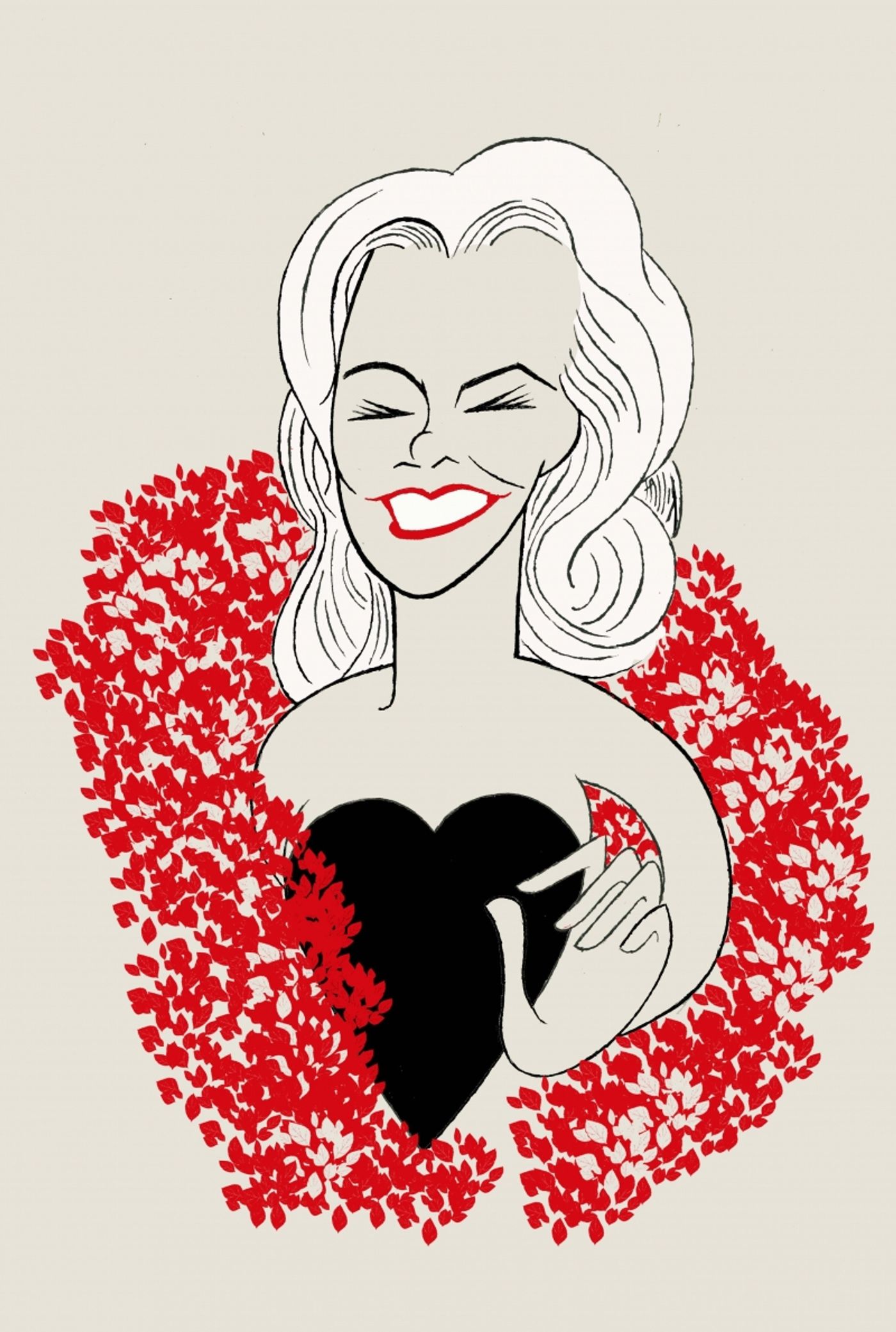 Ken Fallin Draws the Stage - Kathleen Turner  Image