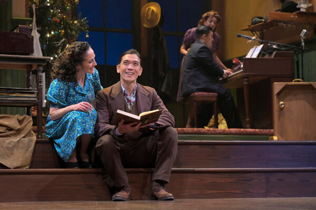 Sarita Ocón and Moses Villarama at 