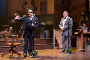 Phil Wong, Todd Cerveris and Luisa Sermol Photo