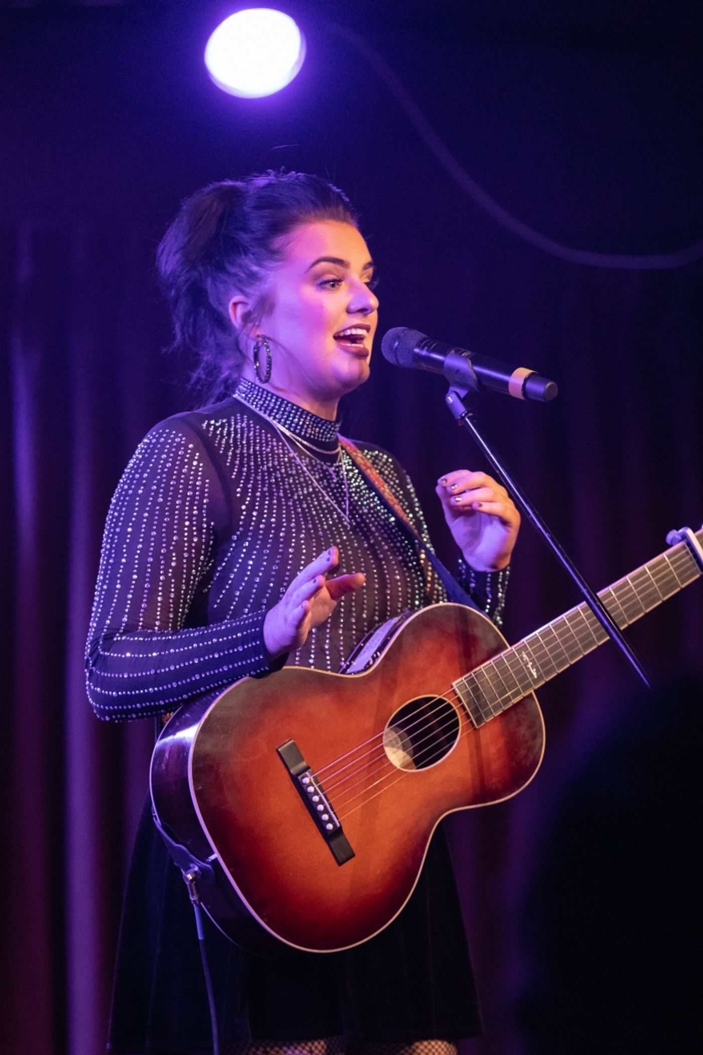 Photo Flash: MADDIE POPPE Acoustic Christmas Tour at The Green Room 42 Documented by Thomas Salus  Image