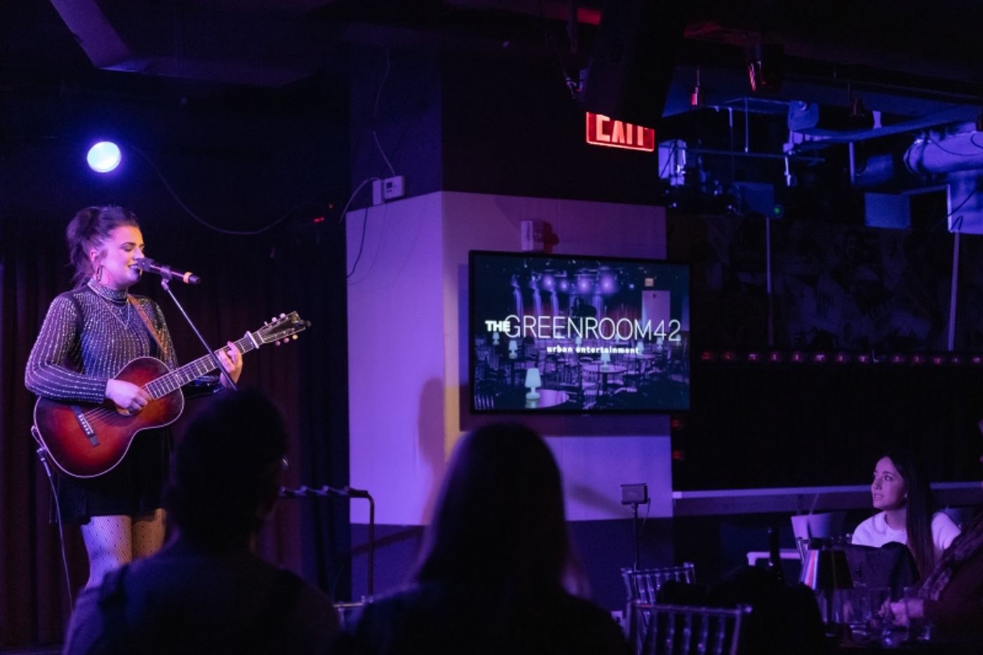 Photo Flash: MADDIE POPPE Acoustic Christmas Tour at The Green Room 42 Documented by Thomas Salus  Image