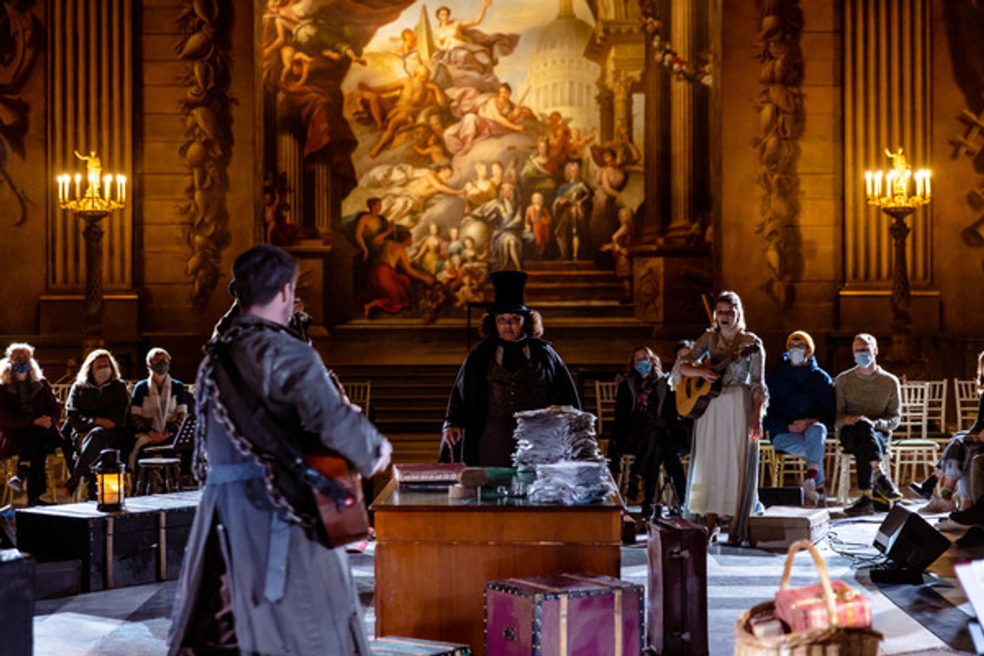 Photos: First Look at A CHRISTMAS CAROL at the Painted Hall  Image