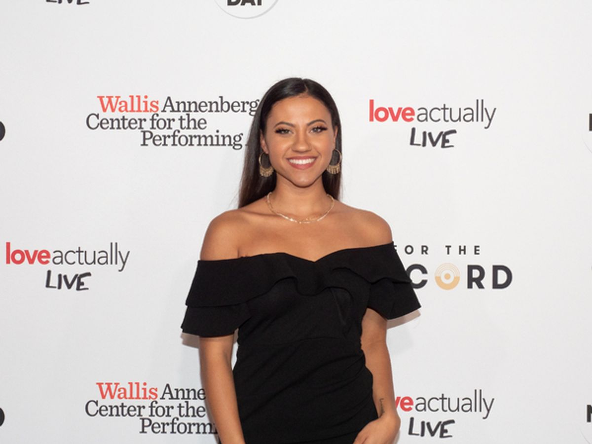Cheyenne Wells at Photos: LOVE ACTUALLY LIVE Red Carpet At the Wallis Annenberg