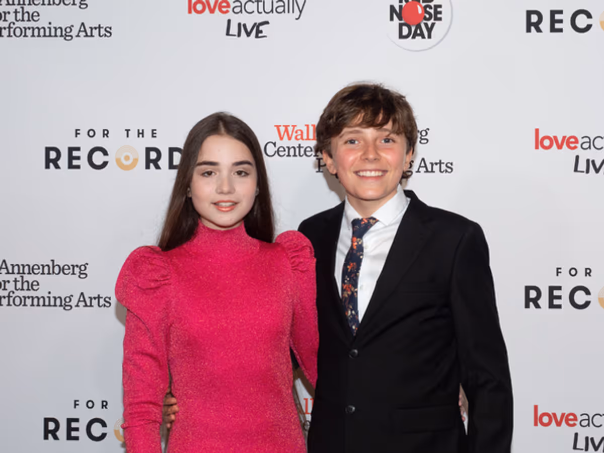 Zola Odessa and Conor Jack Kowalski at Photos: LOVE ACTUALLY LIVE Red Carpet At the Wallis Annenberg