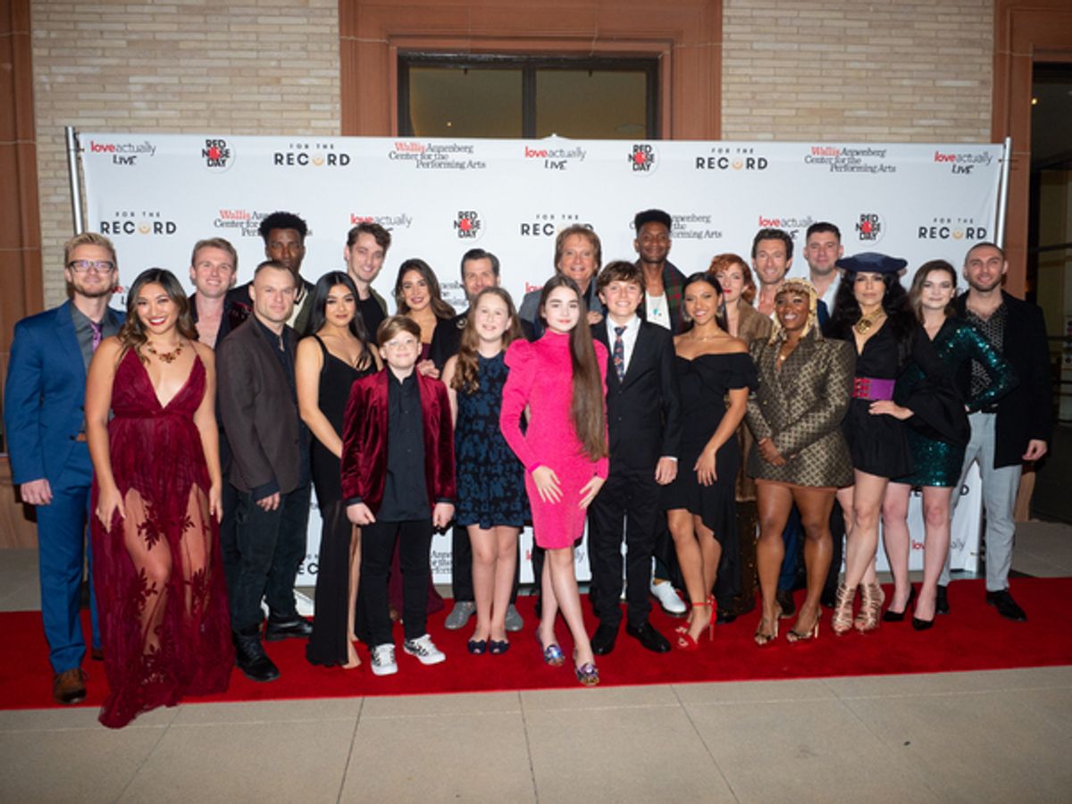 The Company at Photos: LOVE ACTUALLY LIVE Red Carpet At the Wallis Annenberg