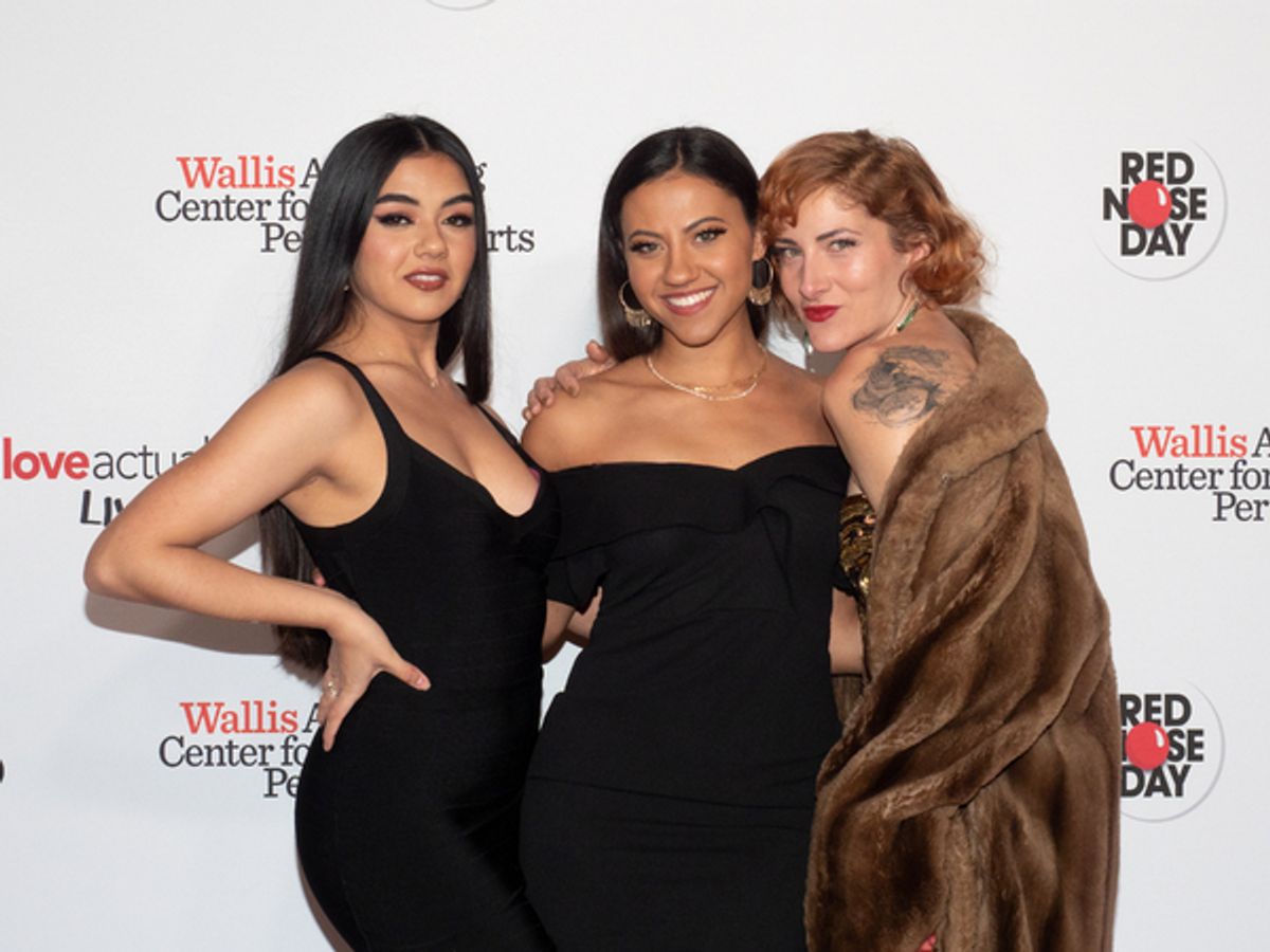 Nina Nelson, Cheyenne Wells, and Emily Lopez at 