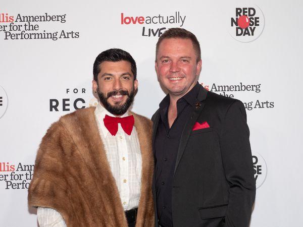 Costume Designer Steve Mazurek and Executive Producer Shane Scheel Photo
