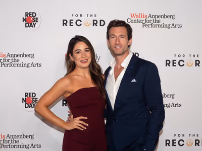 Gabriela Carrillo and Aaron Lazar Photo