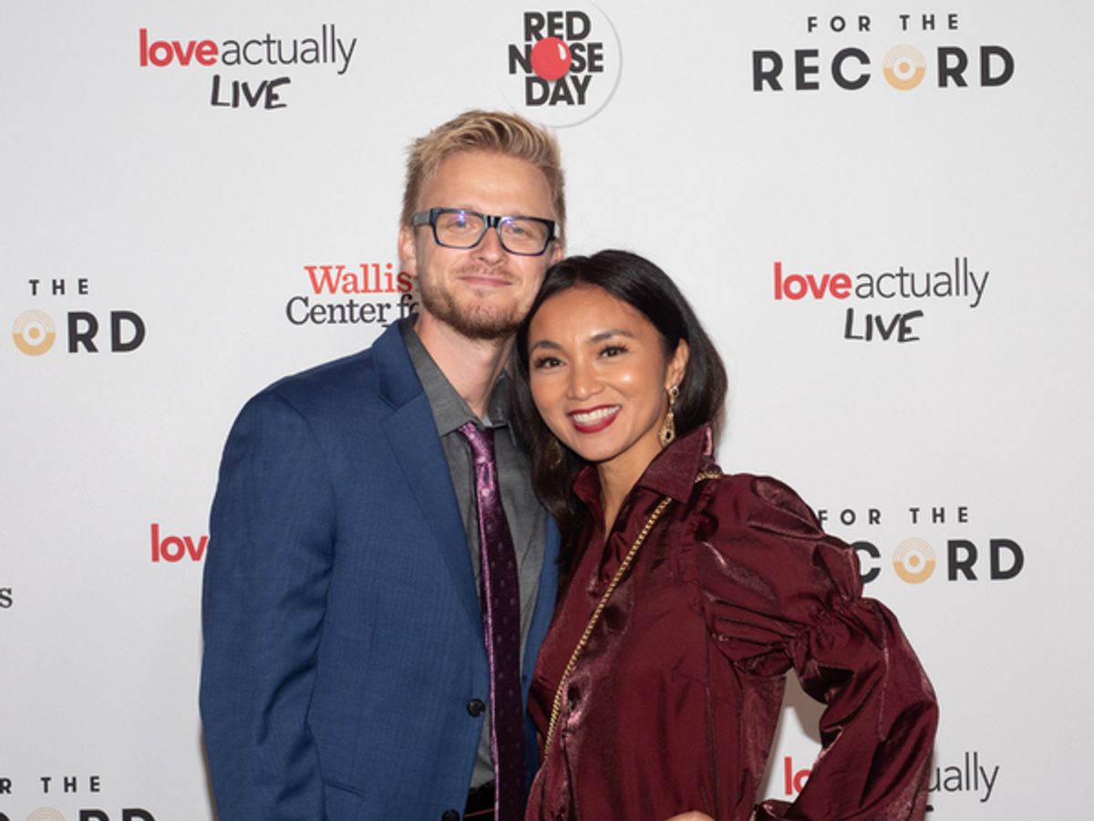 Anthony Federov and Jennifer Paz at 