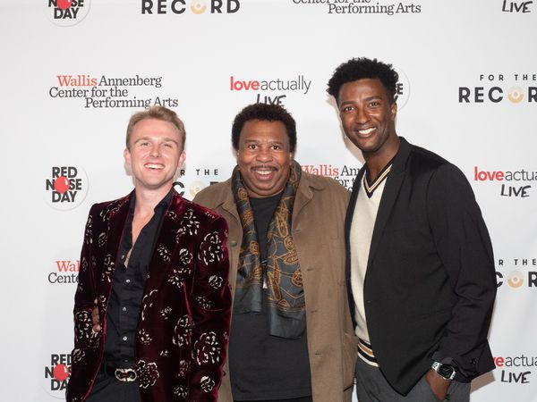 Ian Ward, Leslie David Baker, and Darrell Morris Jr. Photo