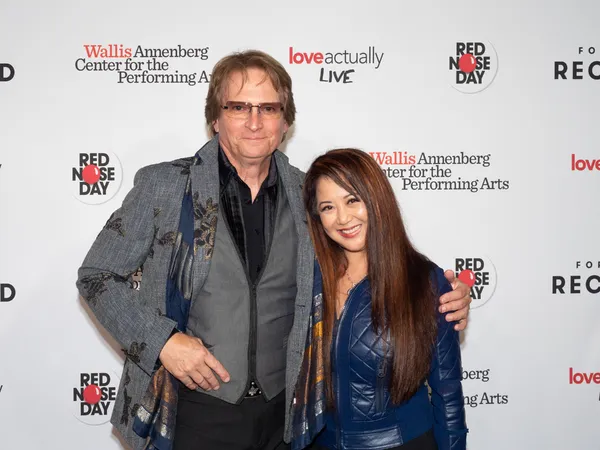 Rex Smith and Tracy Lin Photo