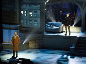 Aaron Lazar and Anthony Fedorov @ BroadwayWorld Aaron Lazar and Anthony Fedorov Photo