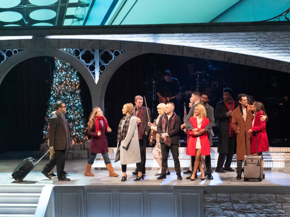 Doug Kreeger, Sofie Poliakoff, Tomasina Abate, Ian Ward, Jordan Martone, James Byous, Tom Zmuda, Cheyenne Wells, Brian McKnight Jr., Derek Morris Jr., Aaron Lazar, and Gabriela Carrillo at 