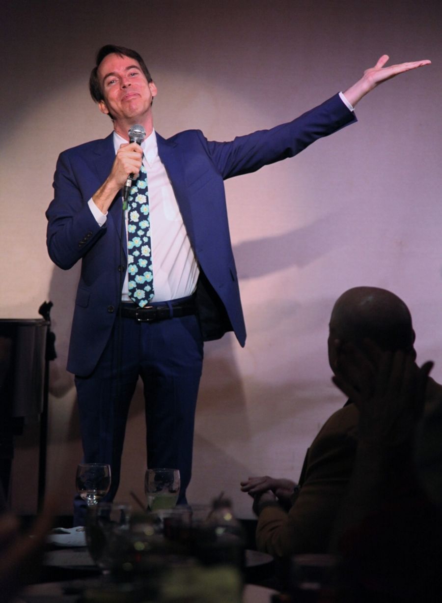 Review: Roderick Ferguson Needs No Rescuing In MAN OVERBOARD!!! at Don't Tell Mama Image