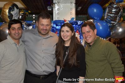 Emil, Michael T. Clarkston, Serena Cohen and Ken Cerniglia Photo
