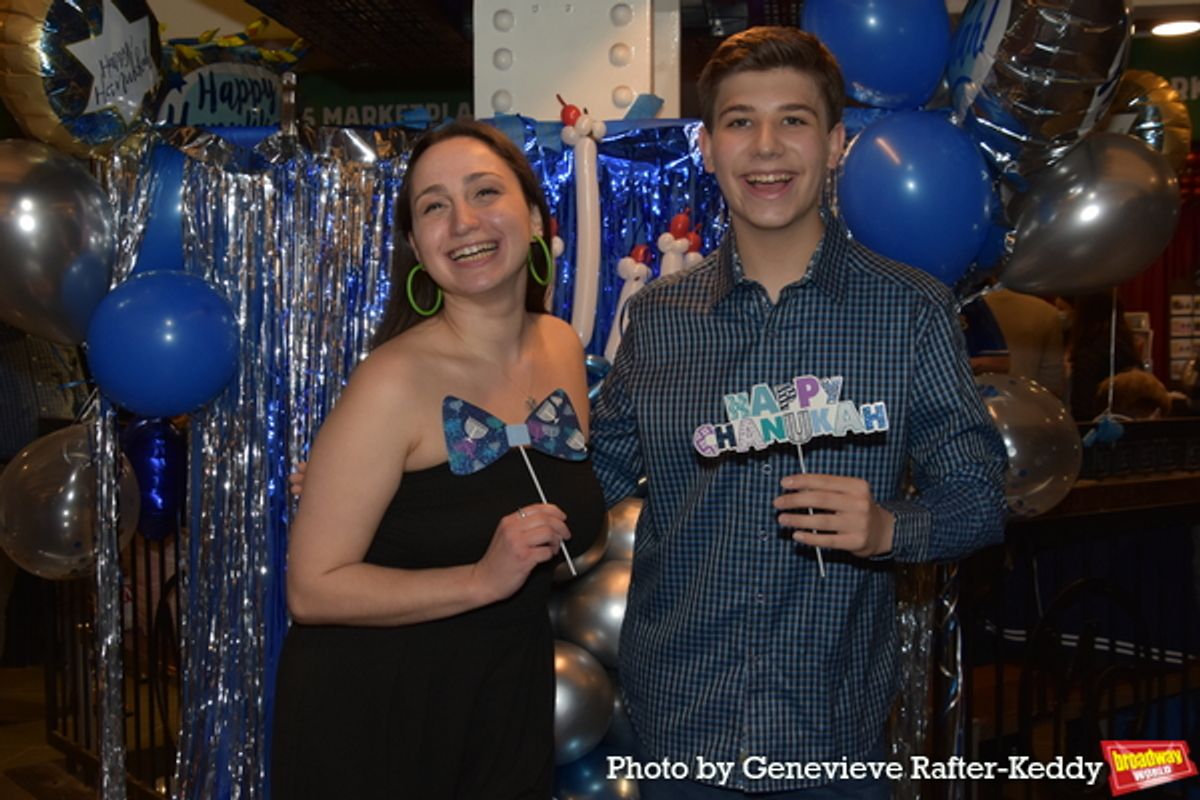 Taylor Feldman and Joshua Turchin at 