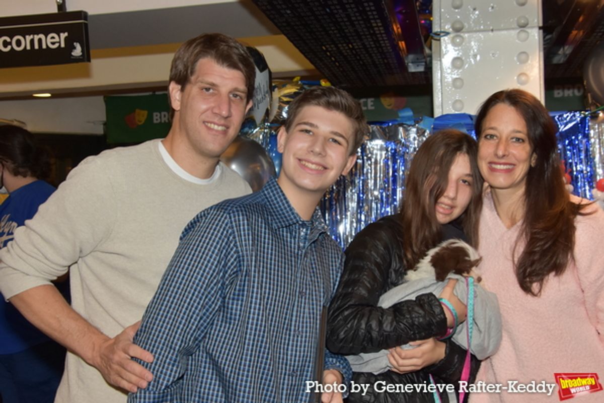 Jason Turchin, Joshua Turchin, Shaina Turchin and Kira Turchin at 