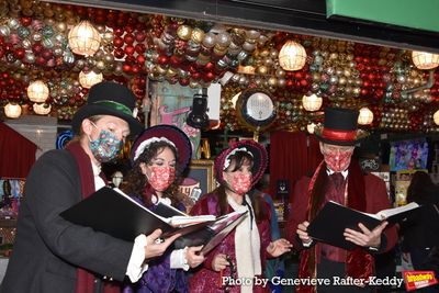 The Broadway Carolers- James Scheider, Annmarie Errico, Renae Baker and Dan O'Driscol Photo
