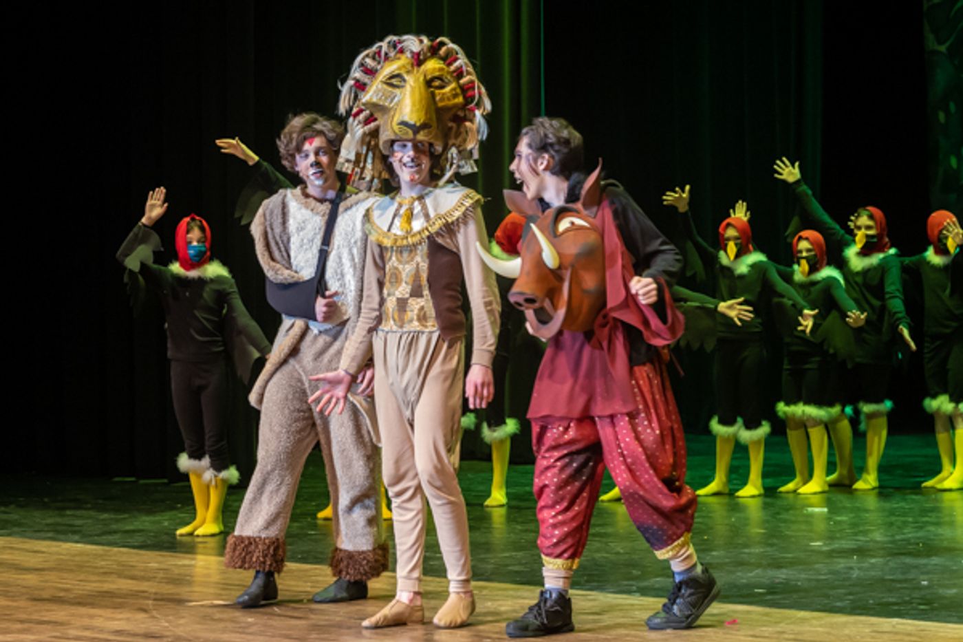 Photos: Inside Dublin Jerome High School Theatre's THE LION KING, JR Photos: Inside Dublin Jerome High School Theatre's THE LION KING, JR Image