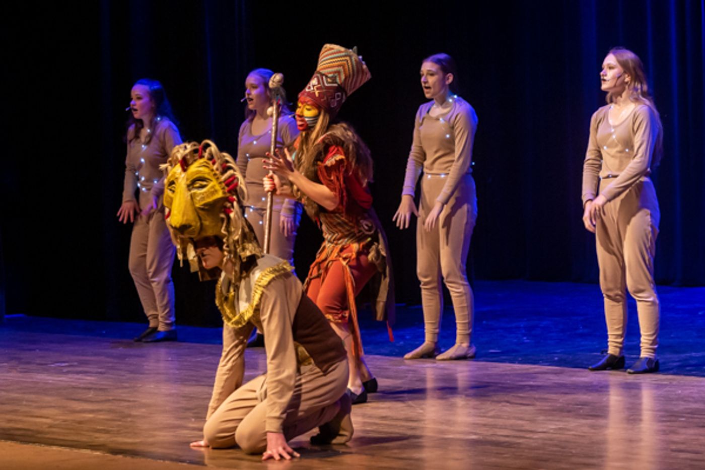 Photos: Inside Dublin Jerome High School Theatre's THE LION KING, JR Photos: Inside Dublin Jerome High School Theatre's THE LION KING, JR Image