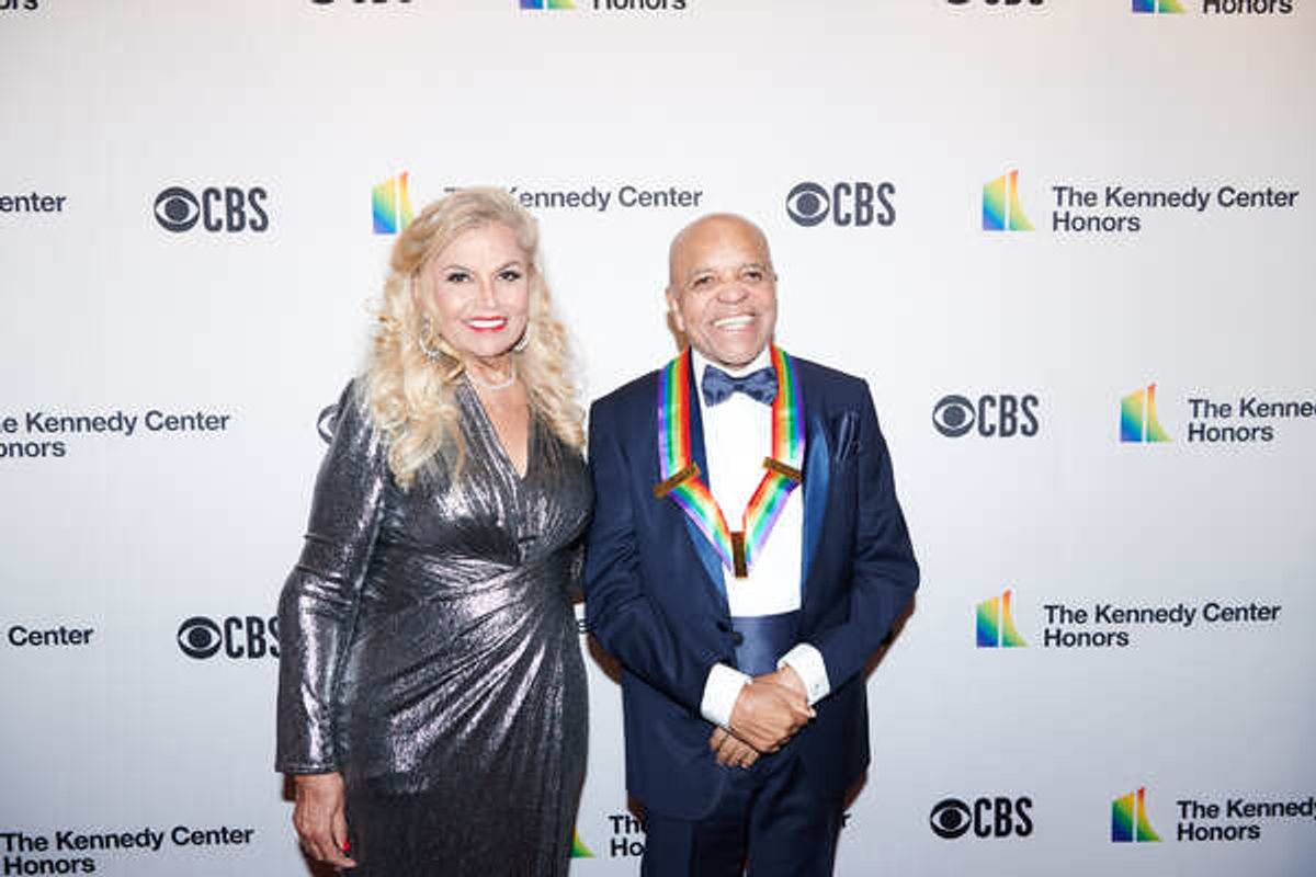Berry Gordy and Suzanne DePasse at 