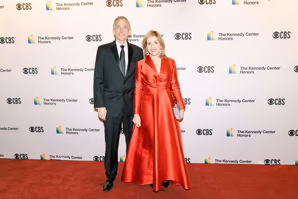 Renee Fleming and husband Tim Jessell Photo