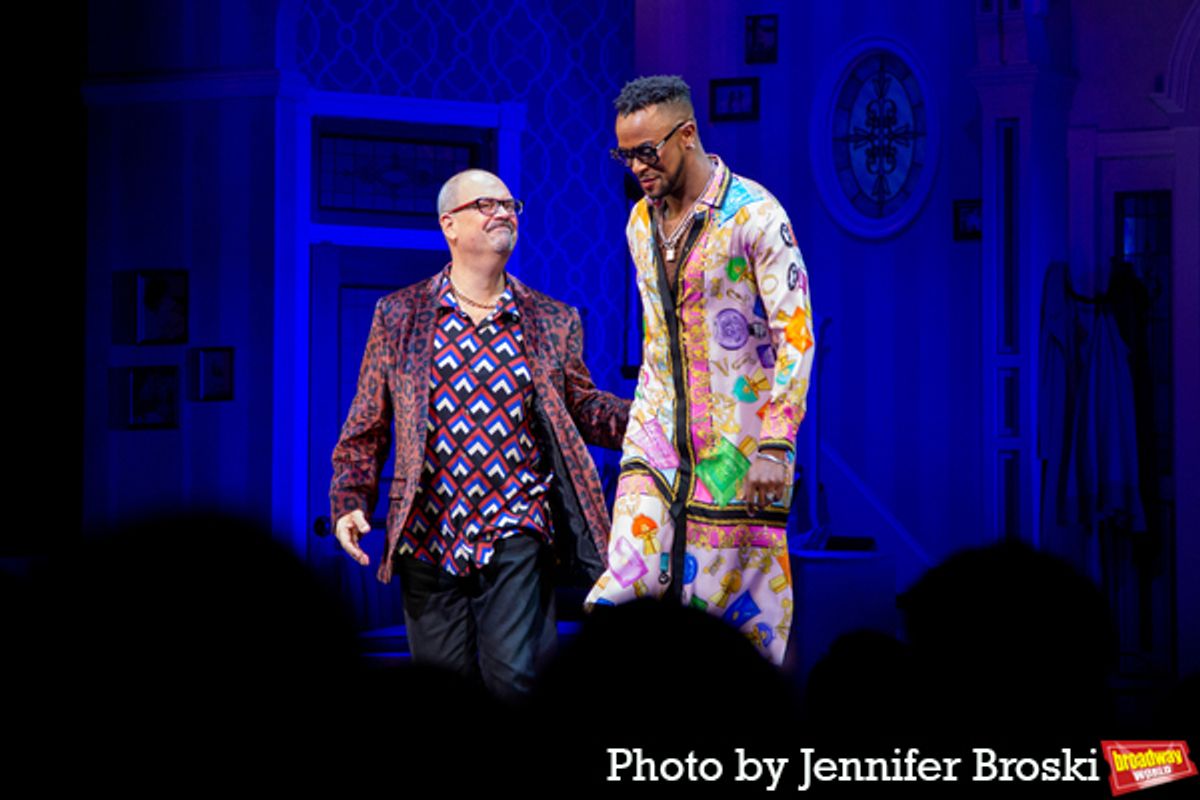 Brad Oscar, J. Harrison Ghee at 