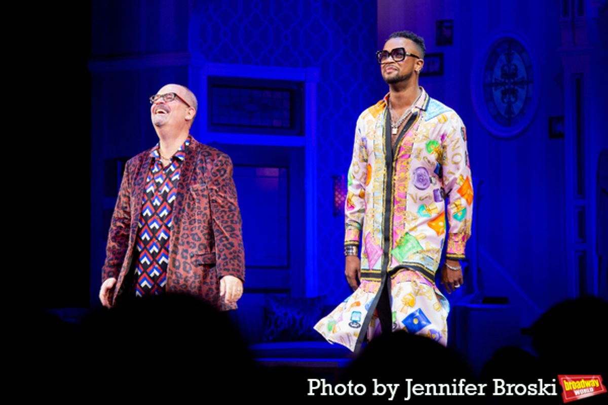 Brad Oscar, J. Harrison Ghee at 